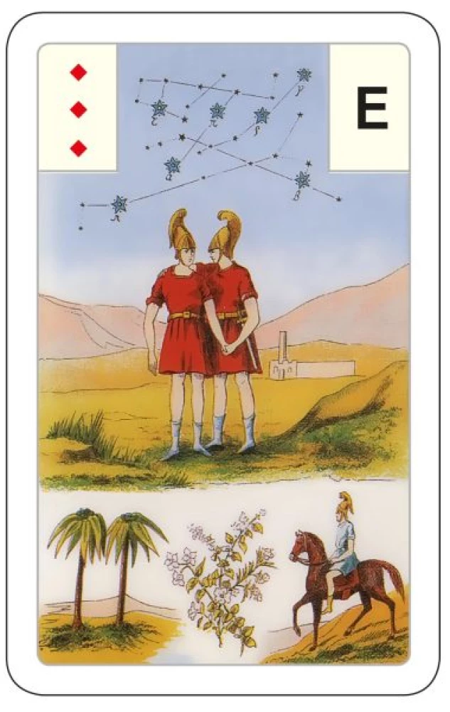 Gadāšanas kartes - orakuls Lenormand. Astro mitoloģiskā liela kāršu kaste (54 kartes ar instrukciju)