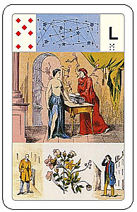 Gadāšanas kartes - orakuls Lenormand. Astro mitoloģiskā liela kāršu kaste (54 kartes ar instrukciju)