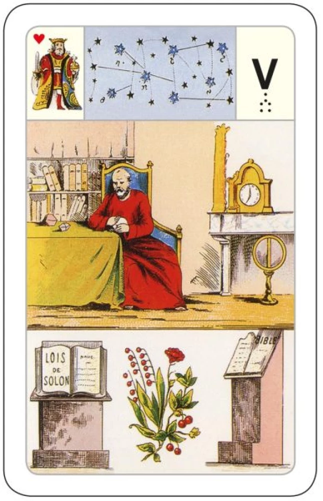 Gadāšanas kartes - orakuls Lenormand. Astro mitoloģiskā liela kāršu kaste (54 kartes ar instrukciju)