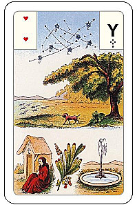 Gadāšanas kartes - orakuls Lenormand. Astro mitoloģiskā liela kāršu kaste (54 kartes ar instrukciju)