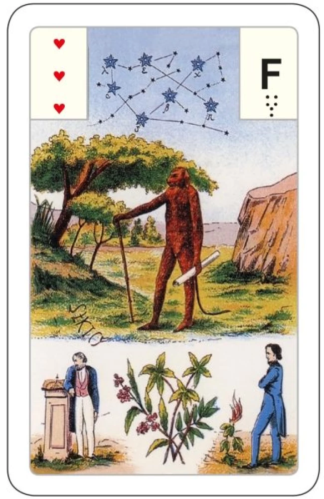 Gadāšanas kartes - orakuls Lenormand. Astro mitoloģiskā liela kāršu kaste (54 kartes ar instrukciju)