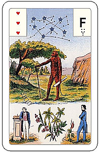 Gadāšanas kartes - orakuls Lenormand. Astro mitoloģiskā liela kāršu kaste (54 kartes ar instrukciju)