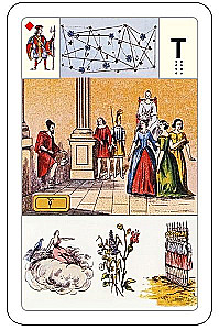 Gadāšanas kartes - orakuls Lenormand. Astro mitoloģiskā liela kāršu kaste (54 kartes ar instrukciju)