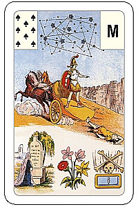 Gadāšanas kartes - orakuls Lenormand. Astro mitoloģiskā liela kāršu kaste (54 kartes ar instrukciju)