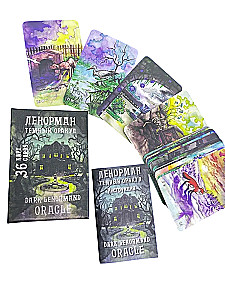 Tumšais Lenormana orakuls / Dark Lenormand Oracle (36 kartes)