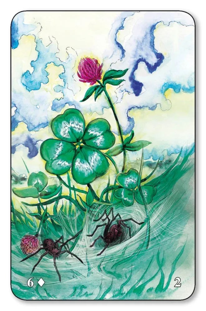 Tumšais Lenormana orakuls / Dark Lenormand Oracle (36 kartes)