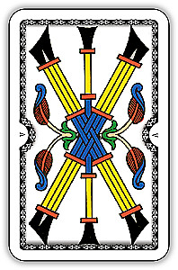 Klasiskā Tarot iesācējiem pēc Marseļas sistēmas (78 kartes ar instrukciju)