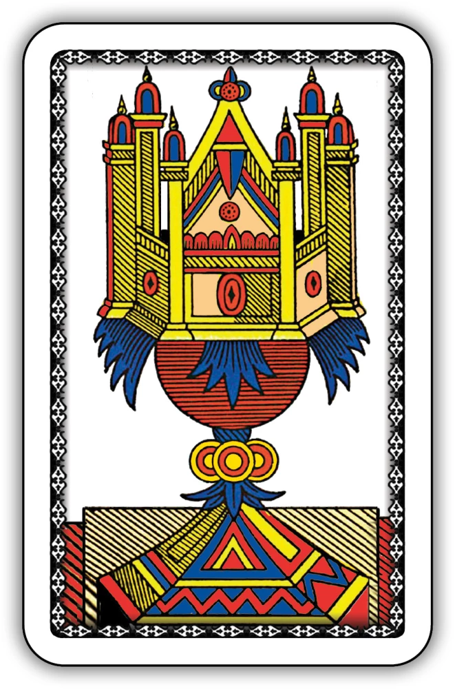 Klasiskā Tarot iesācējiem pēc Marseļas sistēmas (78 kartes ar instrukciju)