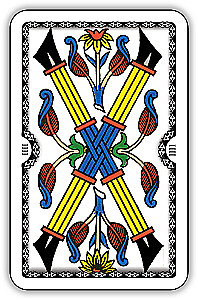 Klasiskā Tarot iesācējiem pēc Marseļas sistēmas (78 kartes ar instrukciju)