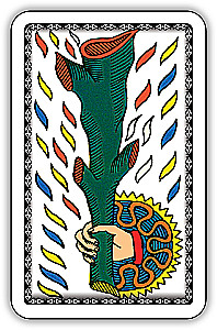 Klasiskā Tarot iesācējiem pēc Marseļas sistēmas (78 kartes ar instrukciju)