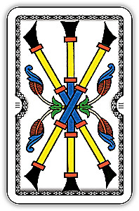 Klasiskā Tarot iesācējiem pēc Marseļas sistēmas (78 kartes ar instrukciju)