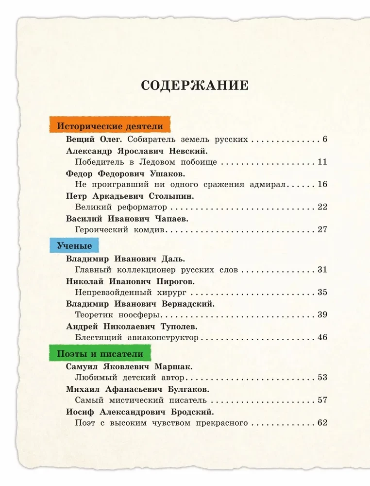 Выдающиеся русские мальчики, о которых знает весь мир (от 8 до 10 лет)