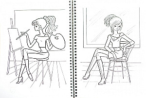 Super-krāsošana. Super-modelis