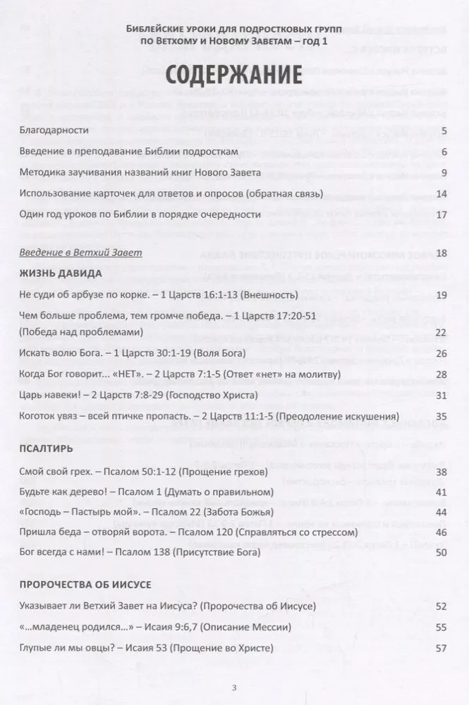 Полет над Библией. Первый год