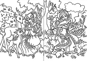 Krāsojamā grāmata - Meža burvība