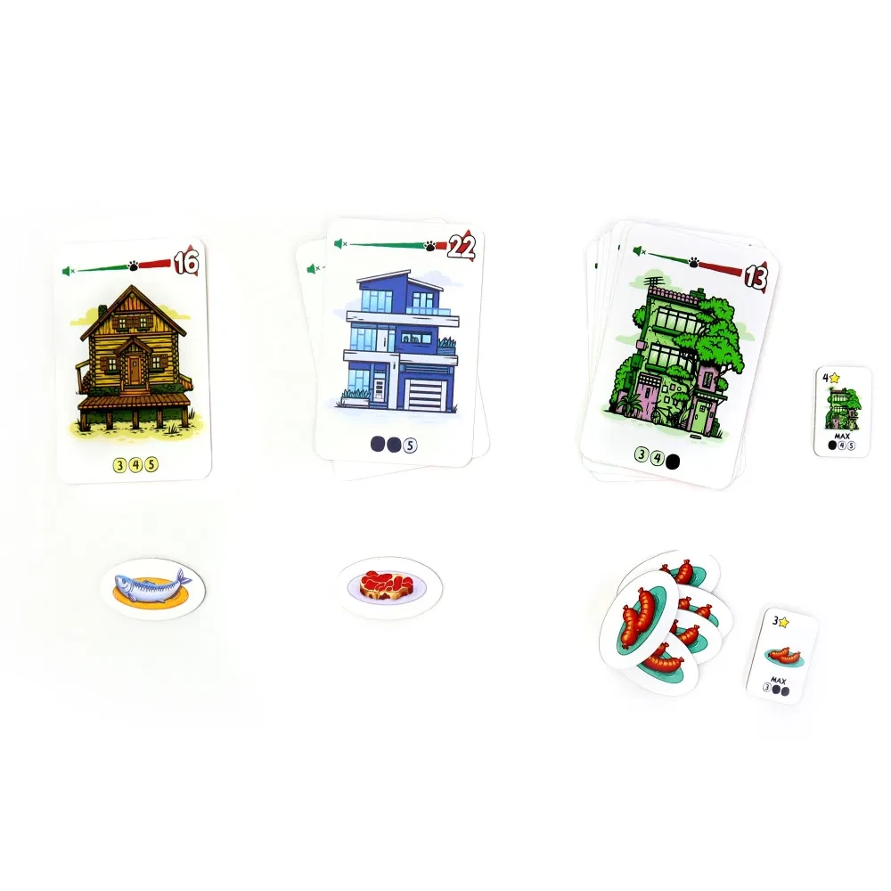 Настольная игра - Кошки и стейк