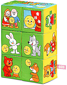 Kubi - Pasakas attēlos, 6 kubi