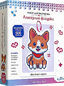 Dimanta figūriņa ar magnētu - Priecīgais korgijs