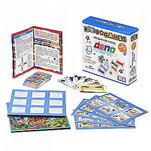 Galda spēļu komplekts - Loto, Depo, Pužles