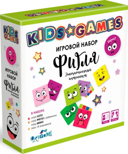 Игровой набор - Фигля. Мемо Лото