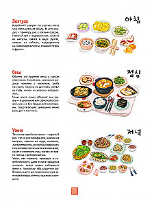 Korejiešu virtuve ilustrācijās
