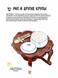 Korejiešu virtuve ilustrācijās