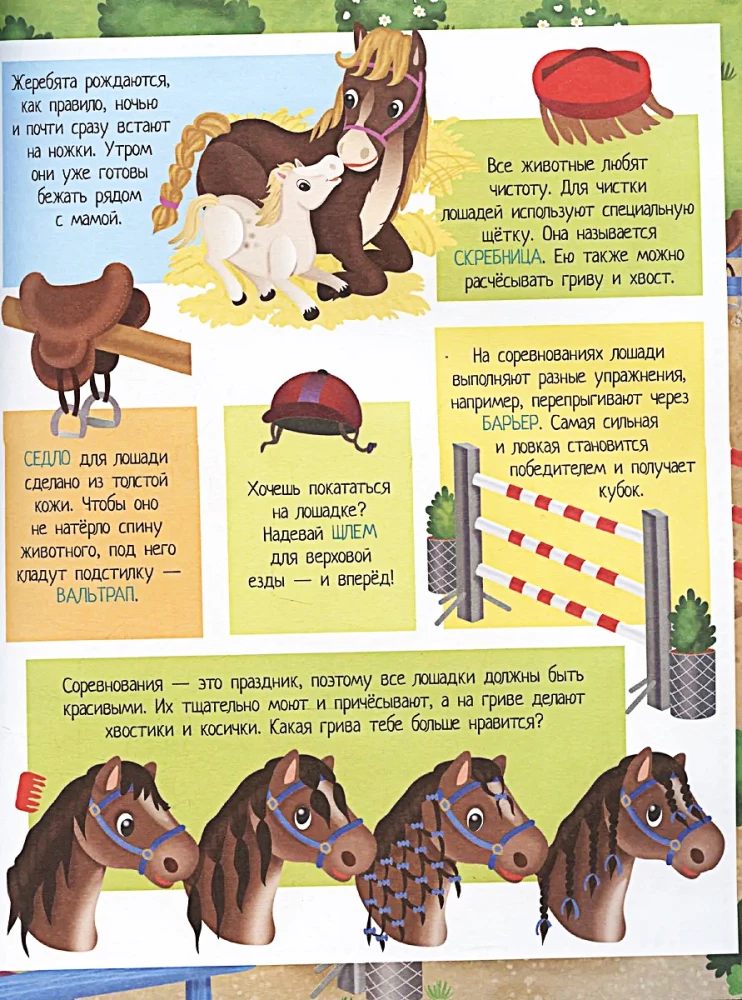 Graciozās zirdziņas. 70 uzlīmes