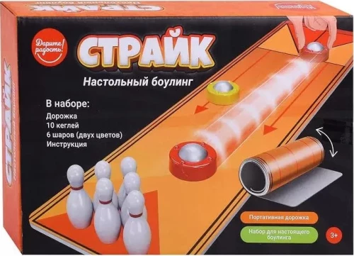 Galda spēle - Strīks. Boulings