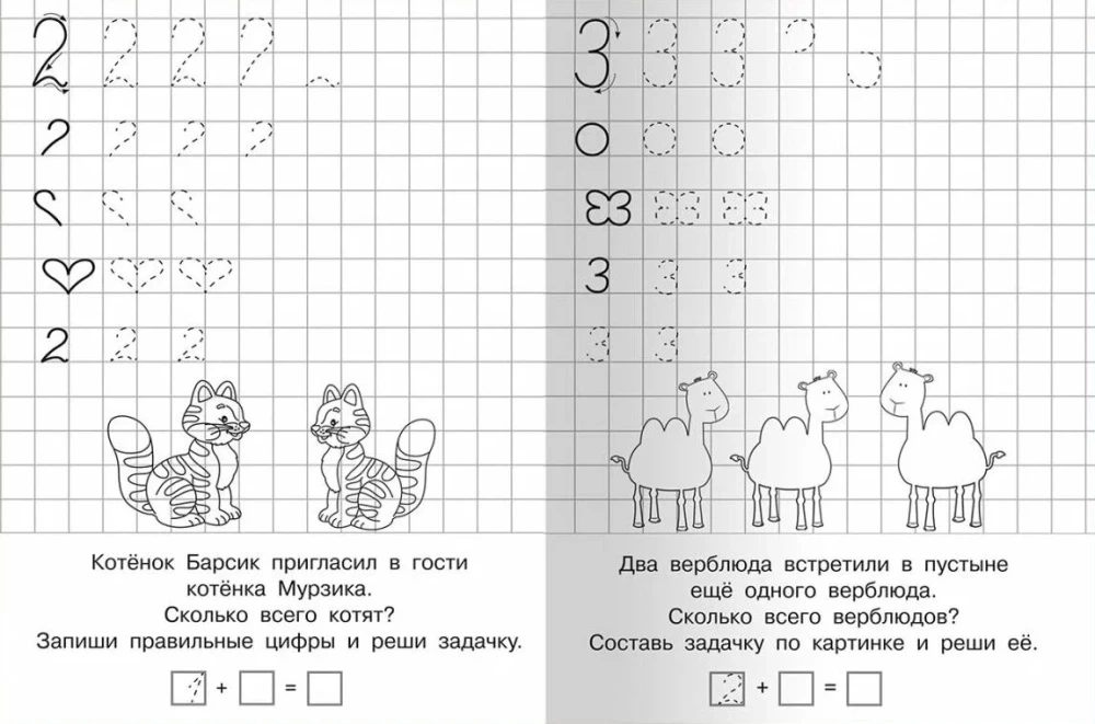 Для детского сада. Прописи. Считаем и решаем правильно