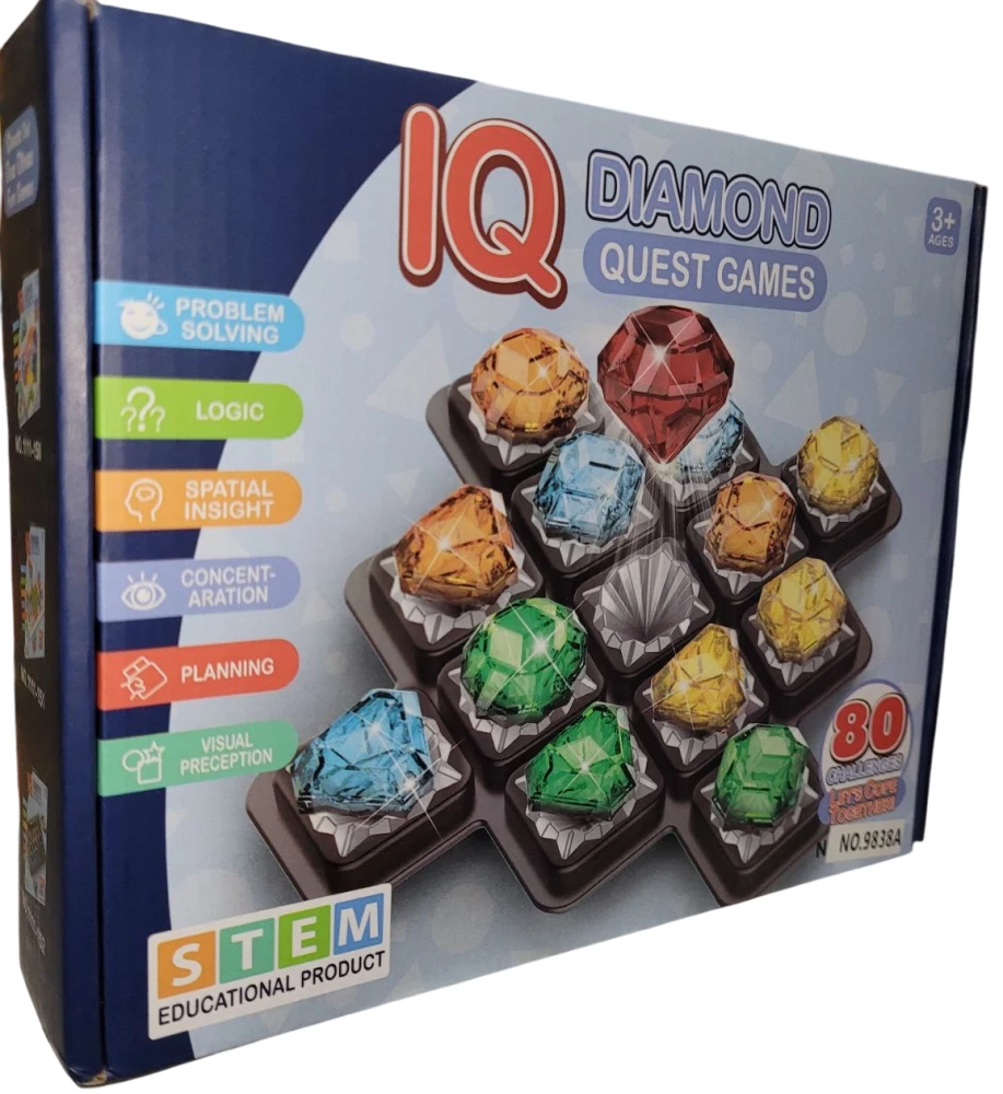 Galvas lauzējs - IQ Diamond quest spēles