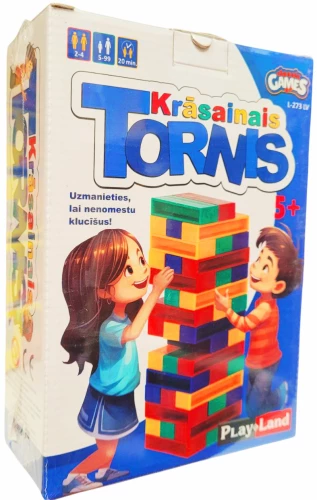 Настольная игра - Krāsainais Tornis (Цветная башня)