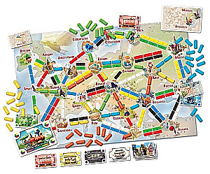 Настольная игра - Ticket to Ride. Junior. Европа