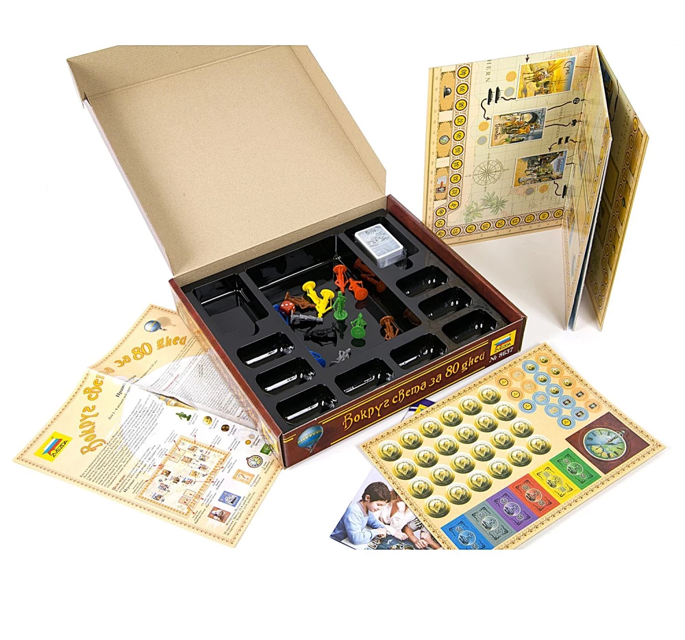 Настольная игра - Вокруг света за 80 дней
