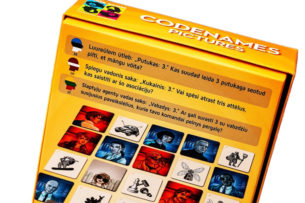 Настольная игра - Кодовые имена. Картинки (LV)
