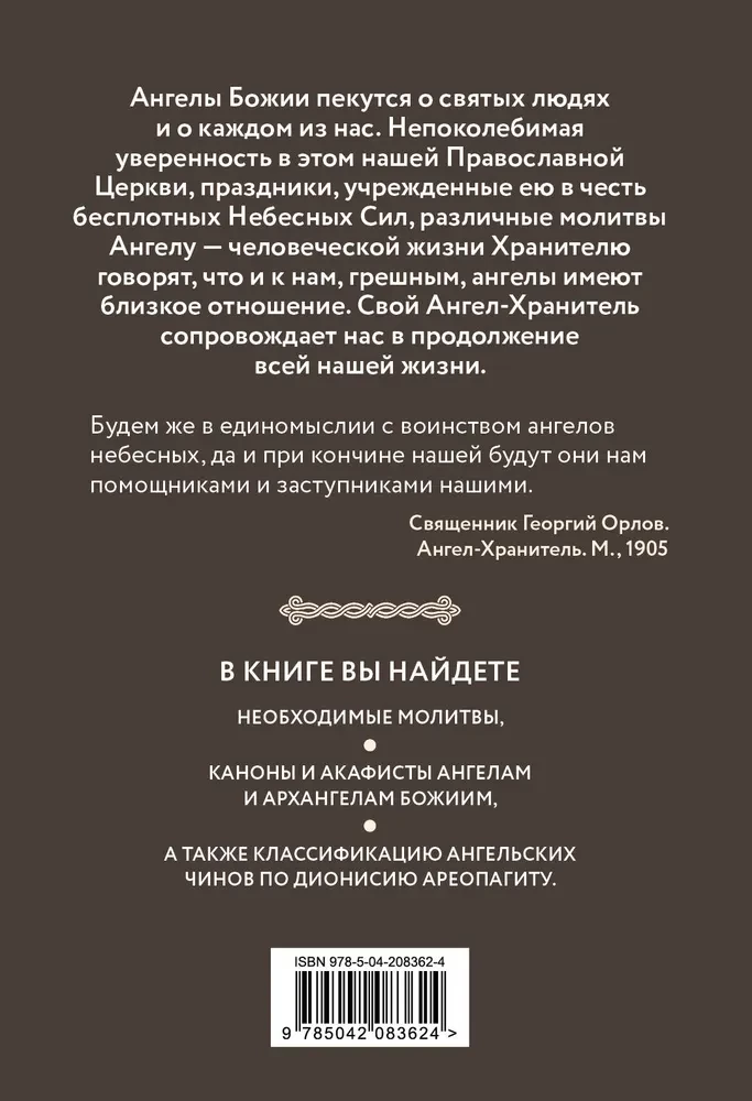 Lūgšanas pie debesu eņģeļu karavīriem. Kanoni, akafisti, lūgšanas