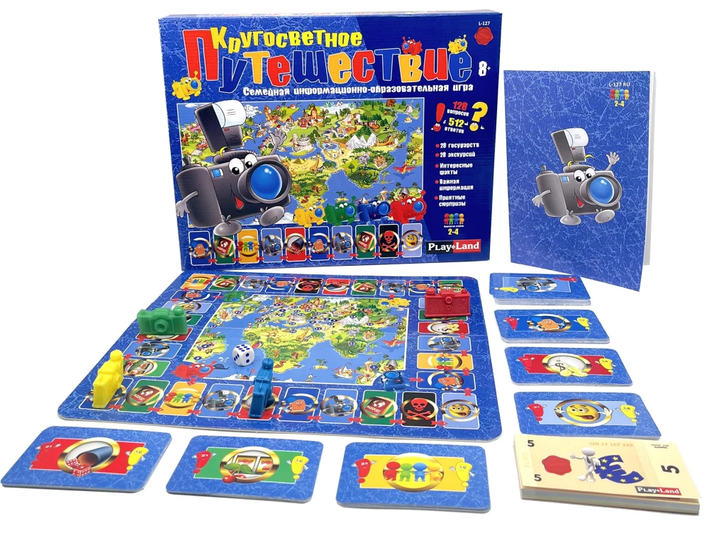 Настольная игра - Кругосветное путешествие