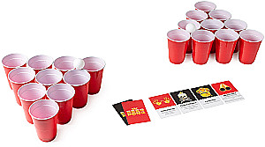 Galda spēle - Beer Pong. Karaliskais birpongs
