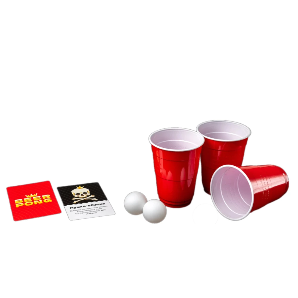 Galda spēle - Beer Pong. Karaliskais birpongs