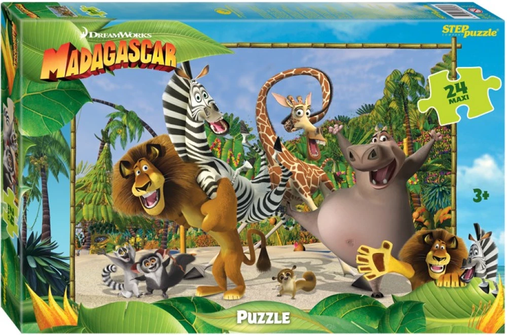 Puļķis - Madagaskara - 3, 24 elementi (maxi)