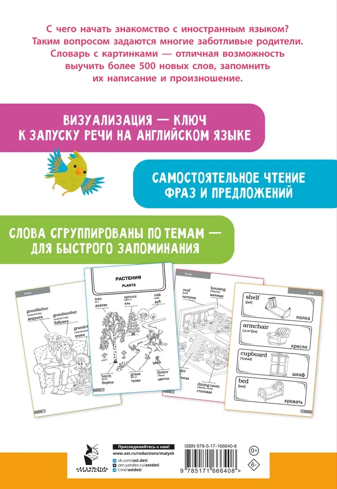 Angļu-krievu vārdnīca attēlos
