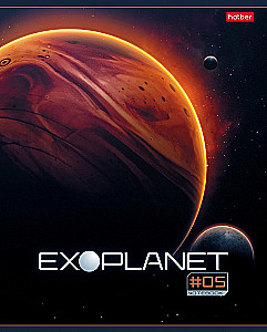Norakstīšanas bloks kvadrātā, 80 lapas - Exoplanet, daudzveidībā