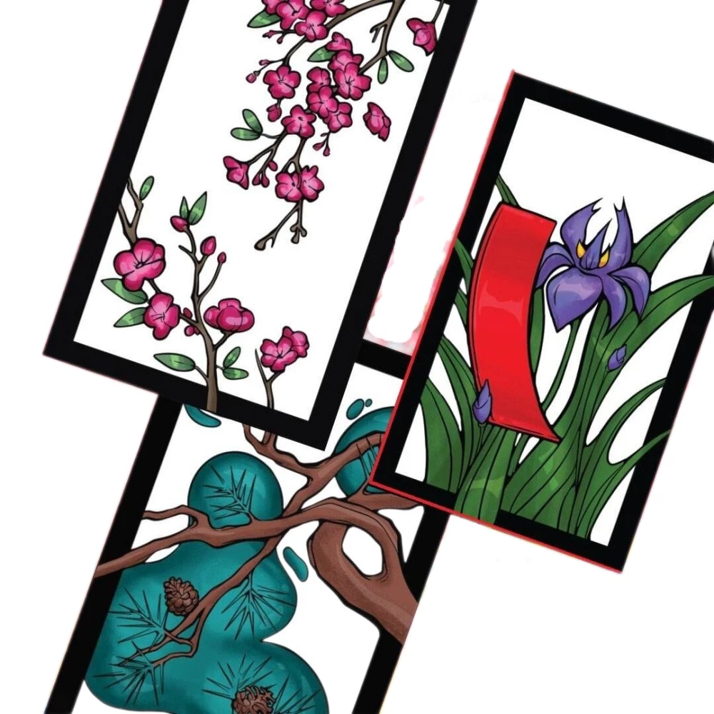 Galda spēle - Hanafuda. Tradicionālā japāņu spēle anime un manga mīļotājiem