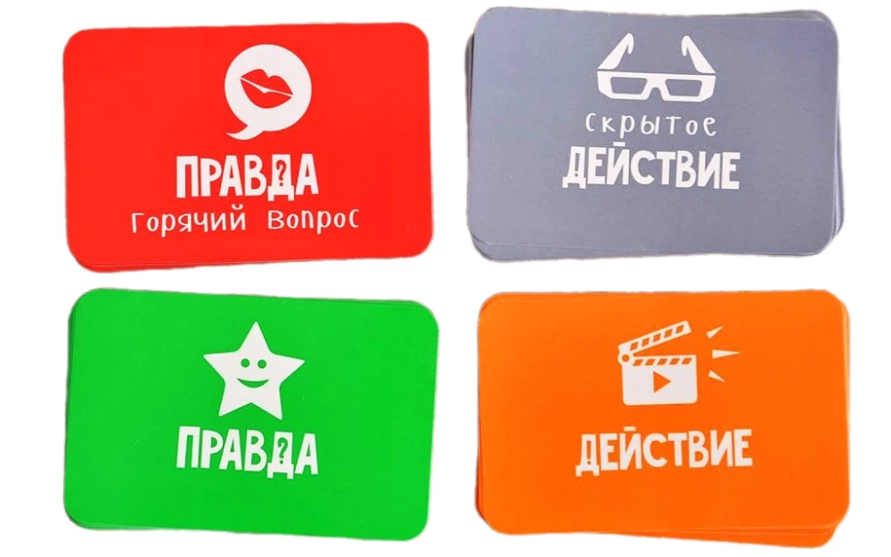 Настольная игра - Правда или действие?! Вечеринка 18+
