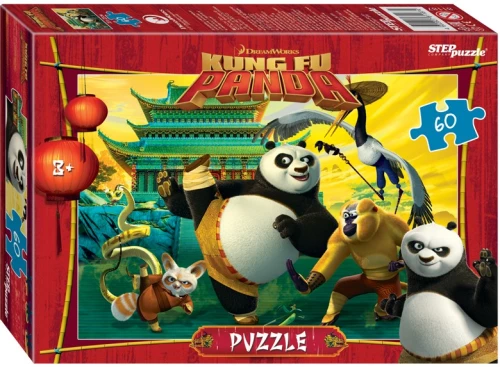 Puļķi - Kungs-fu Panda, 60 elementi
