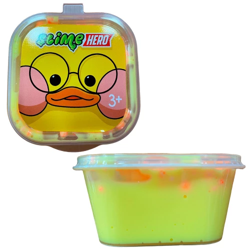 Zīdainis Slime Pīlei, dzeltens