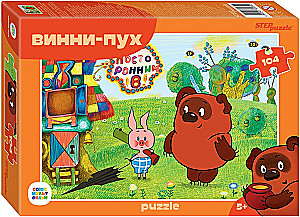 Puzzle - Pūķis Vinnijs, 104 elementi