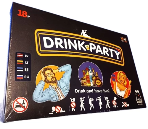 Galda spēle - Drink party