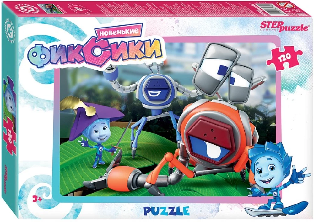 Puzle - Riki, 120 elementi, dažādībai