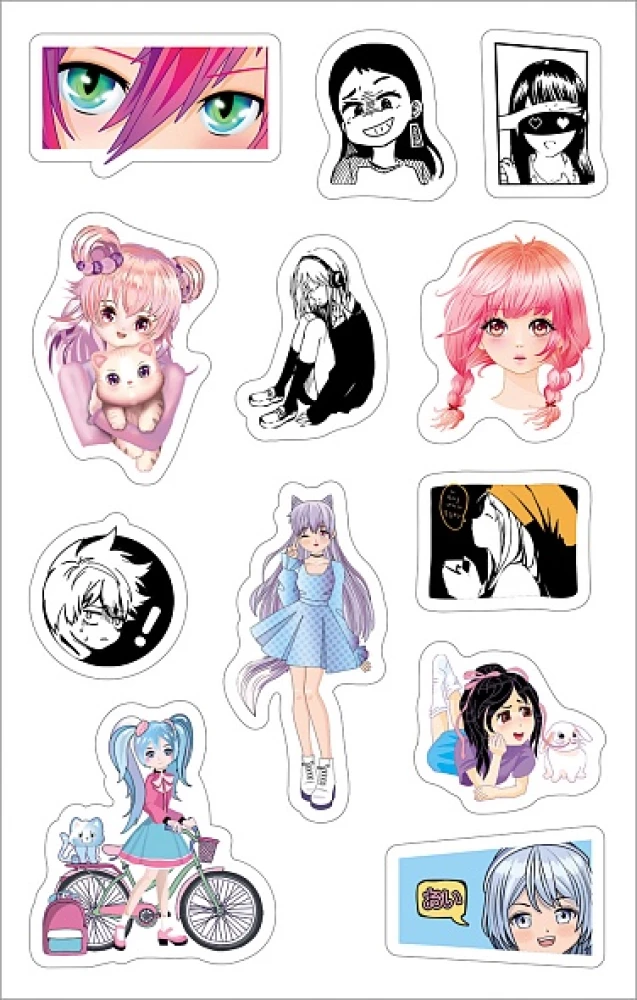 Uzlīmju komplekts - Anime