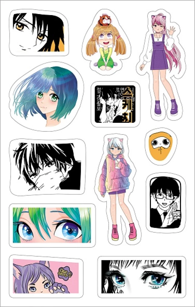 Uzlīmju komplekts - Anime